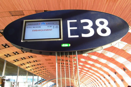 En avant pour Bali, day 1 : vol Paris-Seoul