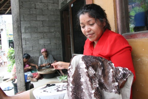 Quotidien le travail des femmes à Culik Bali 2