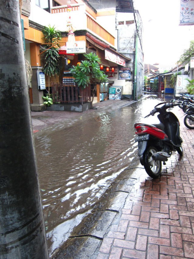 Kuta après la pluie