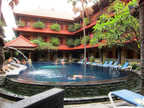 Se loger à Kuta : Arena Hotel, je recommande !