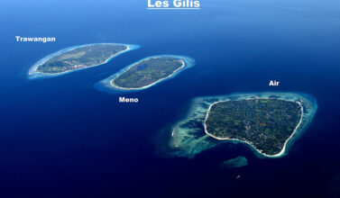 Les iles de Lombok : gili Meno, gili Air et gili Trawangan