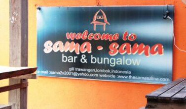 Se loger à Gili Trawangan : le Sama Sama Bungalows