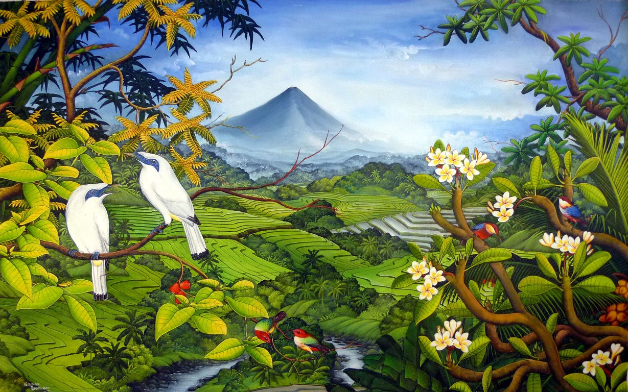 CITATION Un beau voyage est une oeuvre d'art - BALI INDONESIE