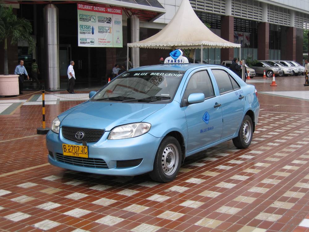 taksi taxi bluebird
