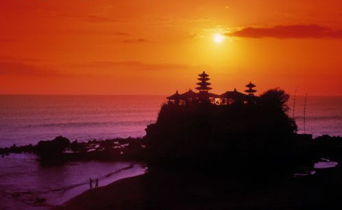 Tanah Lot; Bali, Indonésie