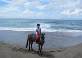 Balade à cheval à Canggu, Bali