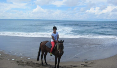 Balade à cheval à Canggu, Bali