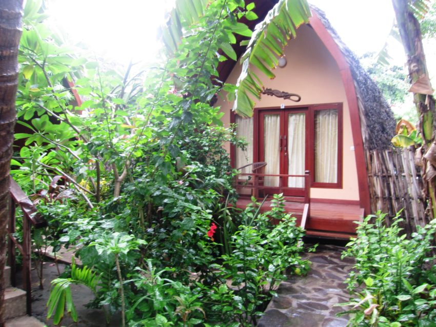 Banana Leaf bungalows à Gili Trawangan