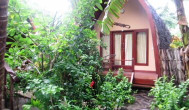 Banana Leaf bungalows à Gili Trawangan