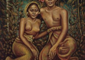 Peinture de Auke Cornelis SONNEGA, 1910-1963 (Netherlands)