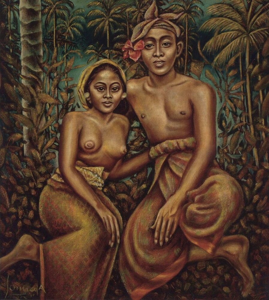 Peinture de Auke Cornelis SONNEGA, 1910-1963 (Netherlands)