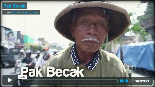 Pak Becak, court-metrage de Mark Anderson