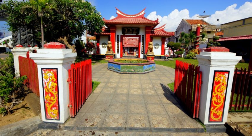 Le temple chinois de Ling Gwan Kiong à Singaraja (Buleleng)