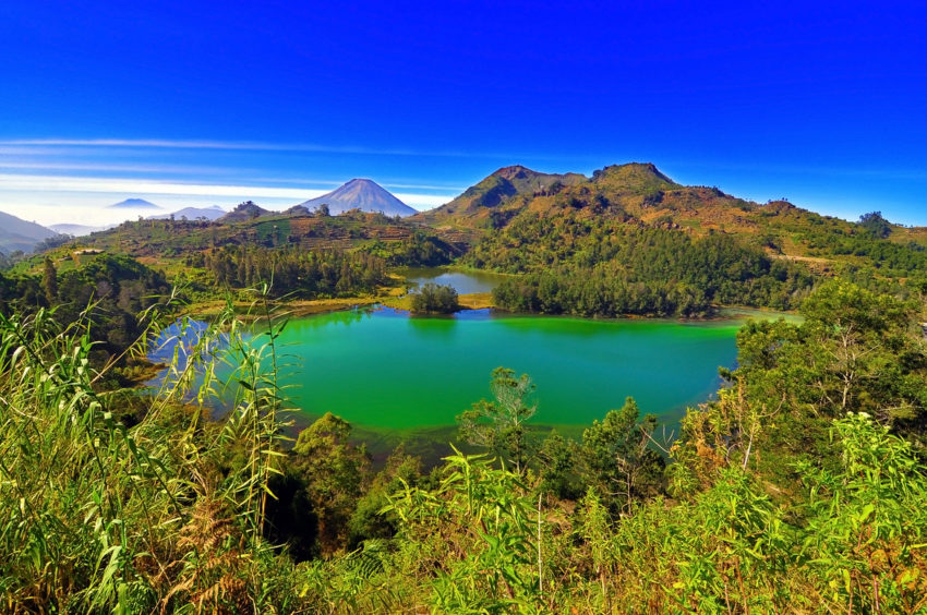 The Landscape of Dieng Plateau © Rayhan Cygnus