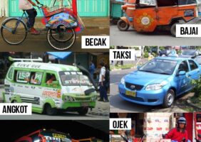 Les moyens de transports à Java