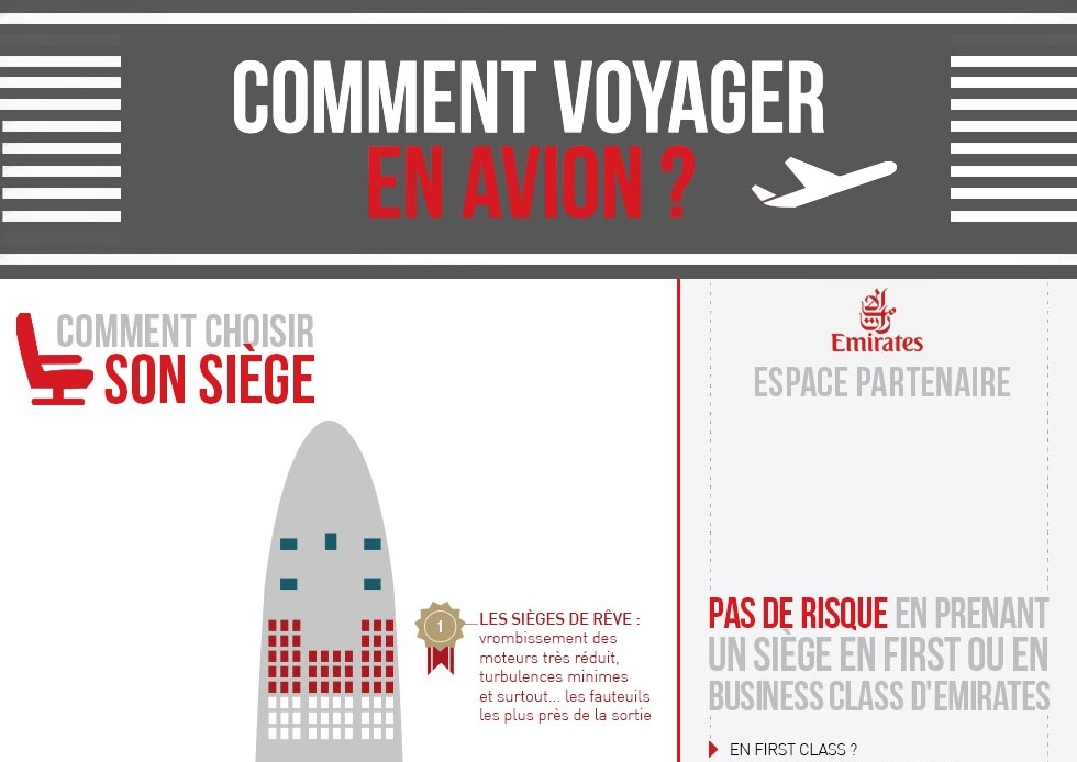 Infographie - Conseils Et Astuces : Comment Voyager En Avion