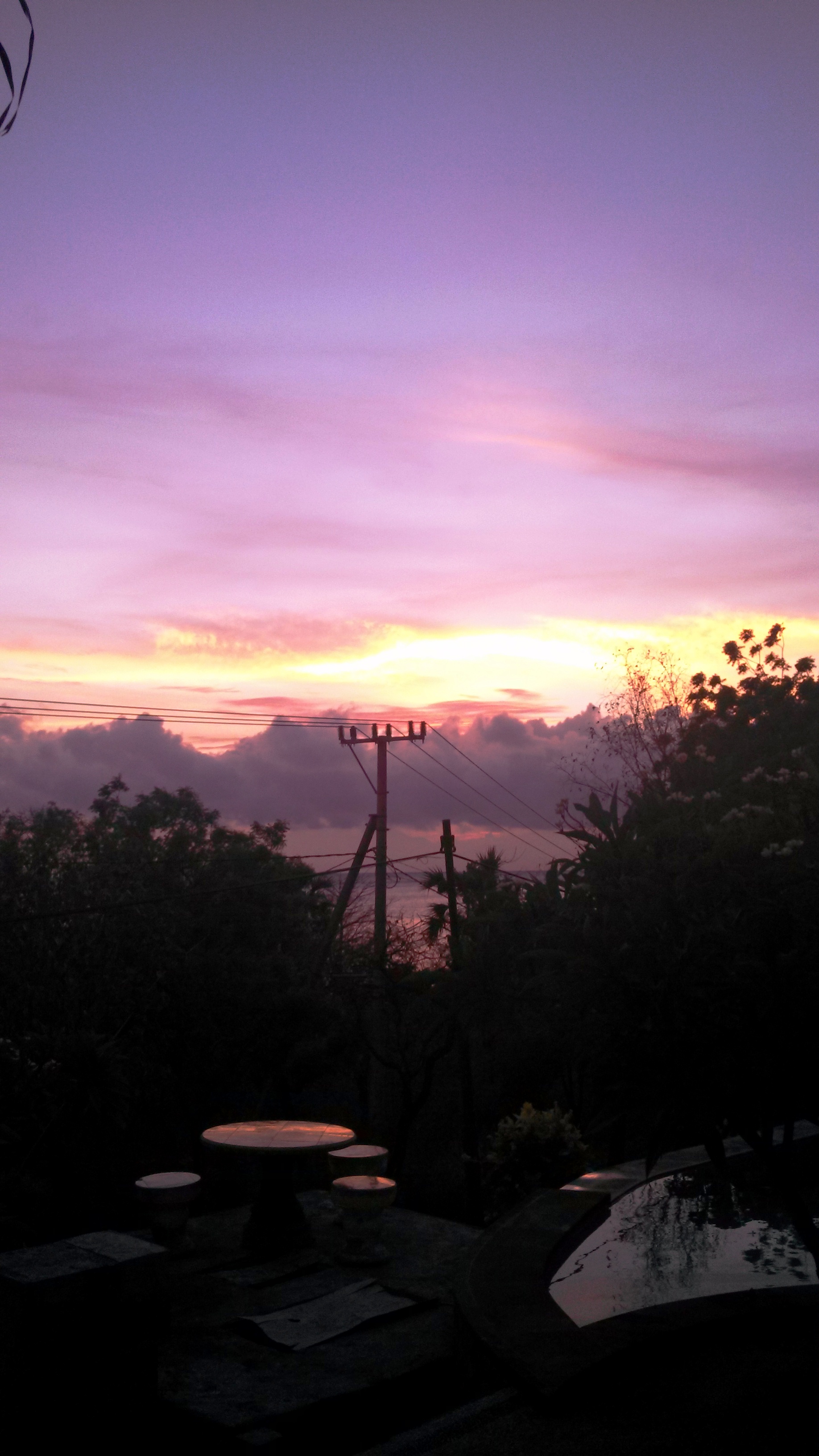 Sunrise at Dedd's Beache bungalows - amed - balisolo