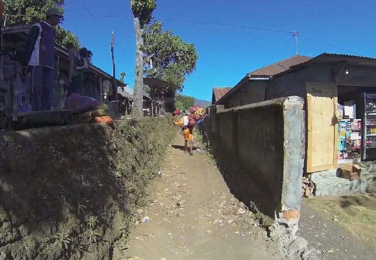 lombok trek rinjani volcan