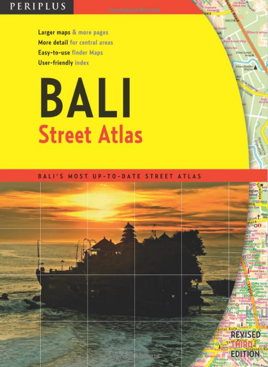 Street Atlas Bali, aux éditions Periplus