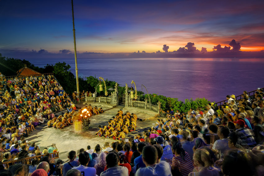 Presqu'île de Bukit : le temple d'Uluwatu