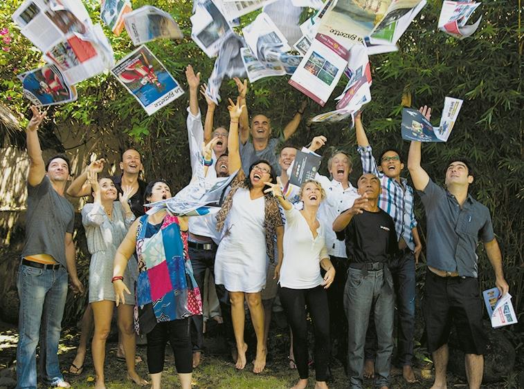 equipe la gazette de bali 2015