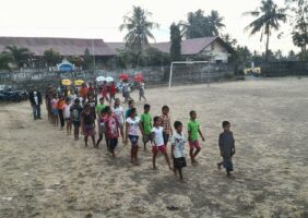 Répetition du défilé pour le Lovina Festival - Association Anak Bali