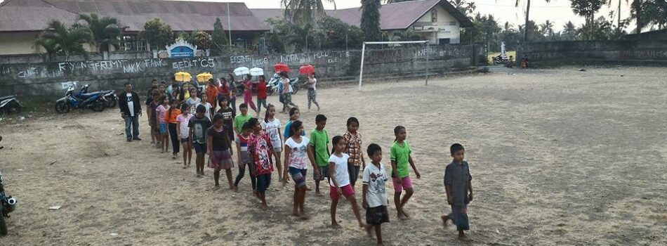 Répetition du défilé pour le Lovina Festival - Association Anak Bali