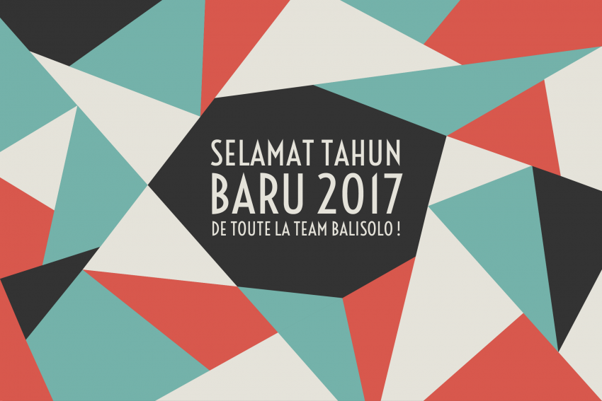 Bonne année 2017 : nos vœux de Bali pour vous
