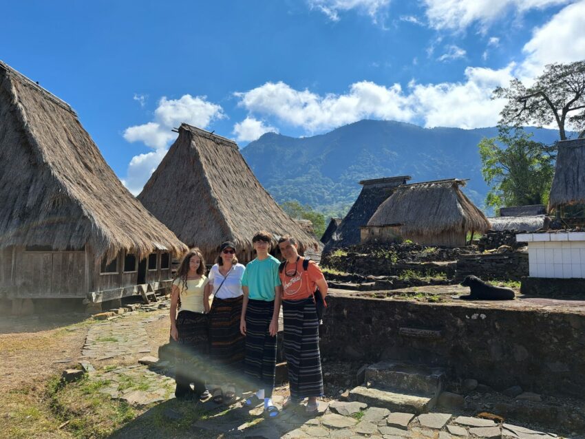 voyage flores famille